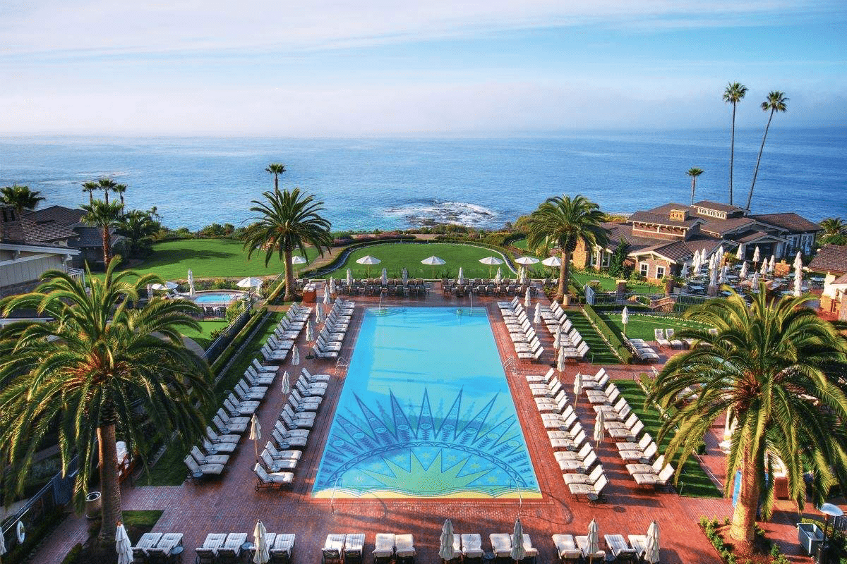 Image of montage laguna beach pool
